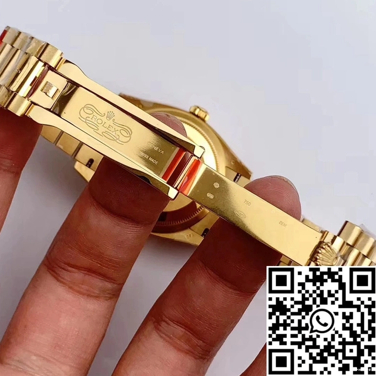 Dial Factory Rolex EW Yellow Day-Date Gold Champagne M128238-0045 0131